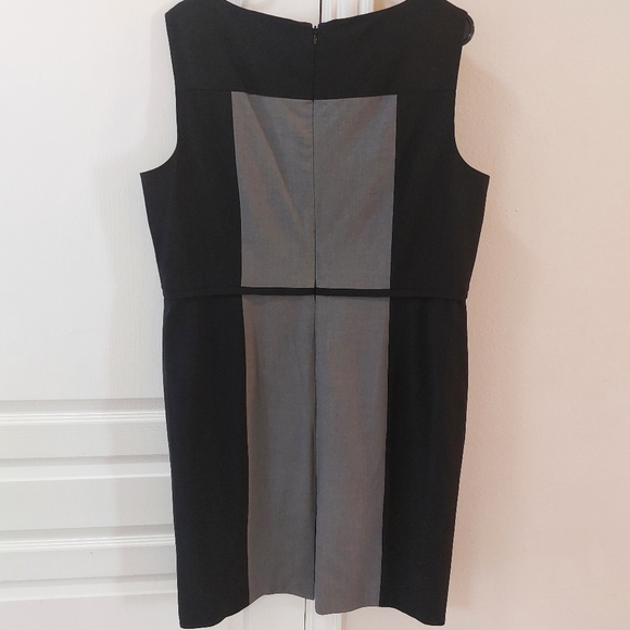 NINE WEST Woman Black and Gray Dress Size 16 - Picture 4 of 9